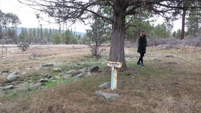 Copper Stage - Station Site Marker. Click for full size. Copper Stage - Station Site Marker image. Click for full size.