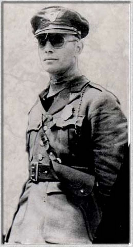 Oregon State Police Private Burrell M. Baucom. Click for full size. Oregon State Police Private Burrell M. Baucom image. Click for full size.