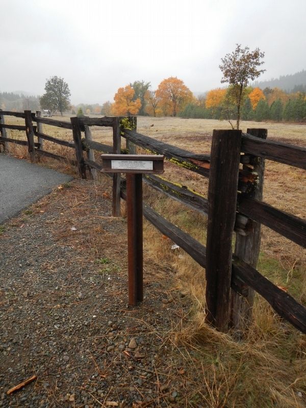 Applegate Trail - Grave Creek Marker. Click for full size. Applegate Trail - Grave Creek Marker image. Click for full size.