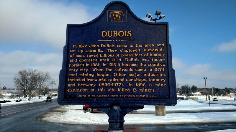 DuBois Marker image. Click for full size.