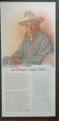 An Oregon Treaty Tribe panel image. Click for full size.