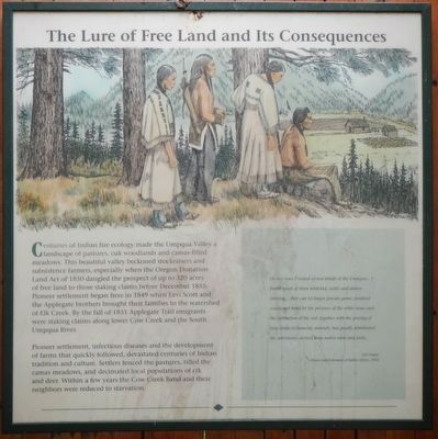 The Lure of Free Land and Its Consequences panel image. Click for full size.