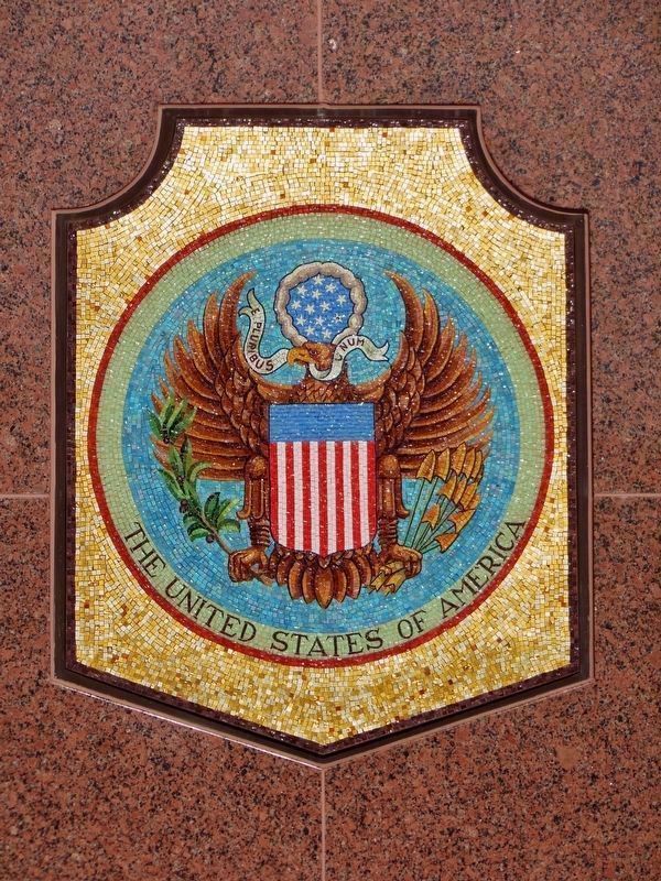 U.S.A. Seal Mosaic (1845-1861, 1865+). Click for full size. U.S.A. Seal Mosaic (1845-1861, 1865+) image. Click for full size.
