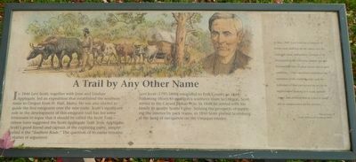 A Trail by Any Other Name Marker. Click for full size. A Trail by Any Other Name Marker image. Click for full size.