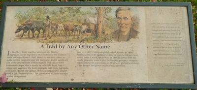 A Trail by Any Other Name Marker image. Click for full size.