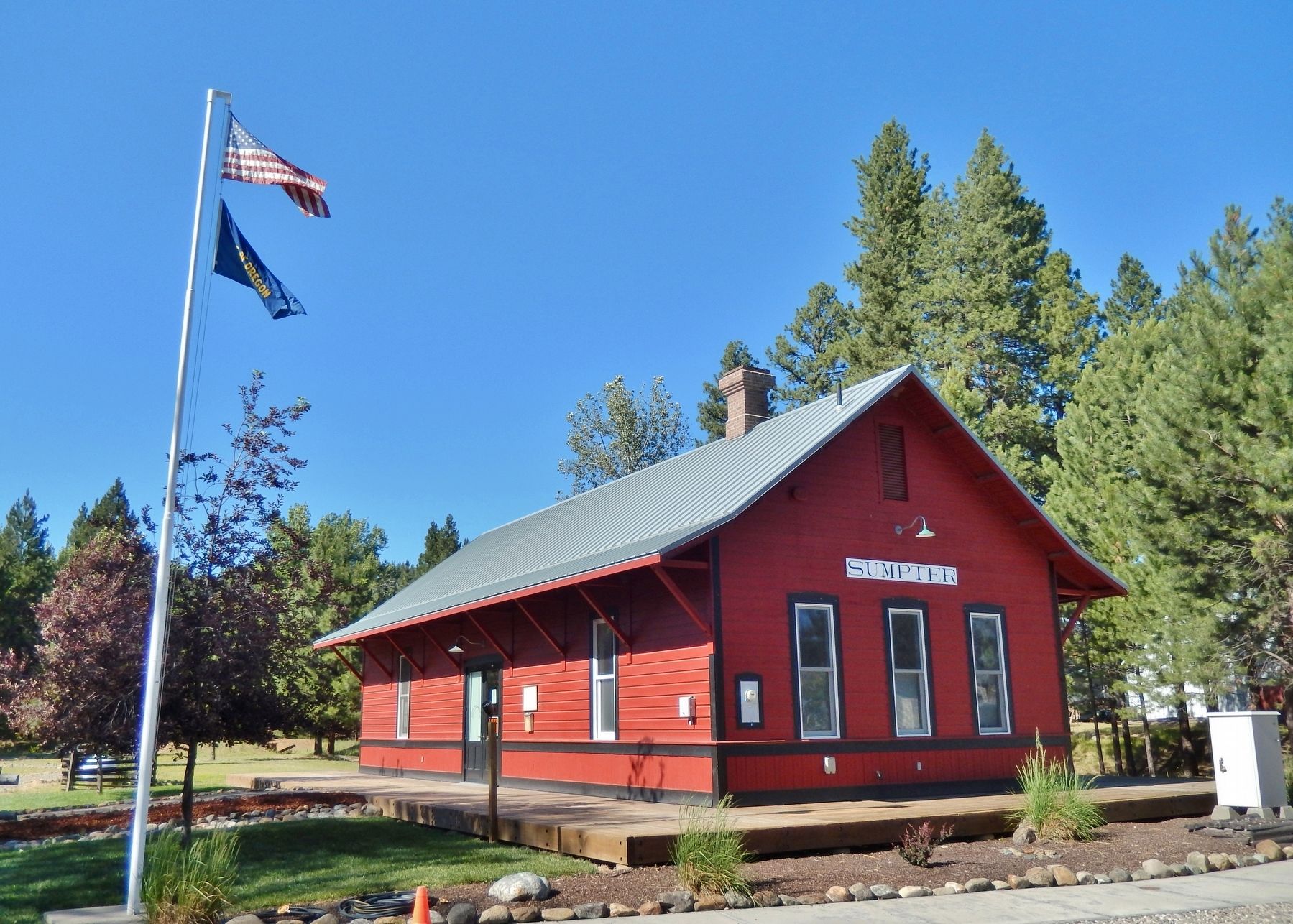 Sumpter Railroad Depot image. Click for full size.