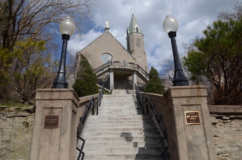 The "Church of the Steps" (Immaculata) Marker image. Click for full size.