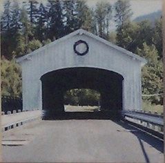 Middle Fork Willamette River (Lowell) Covered Bridge image. Click for full size.