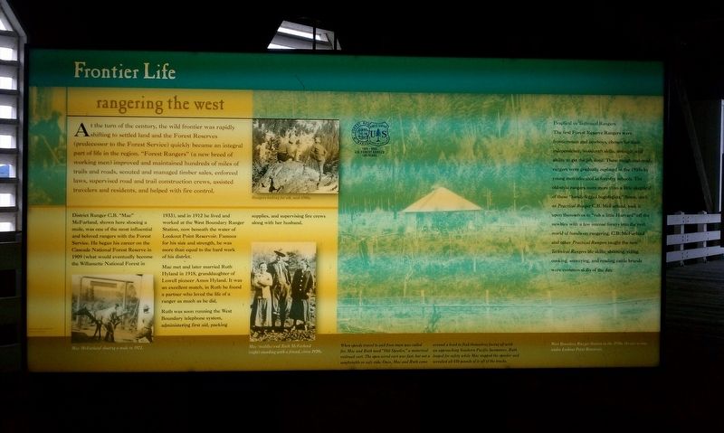 Frontier Life Marker image. Click for full size.