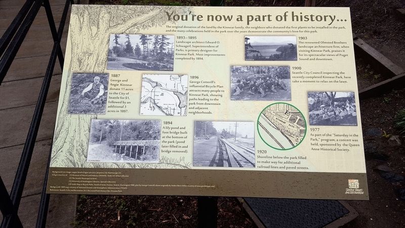 You're Now a Part of History Marker image. Click for full size.