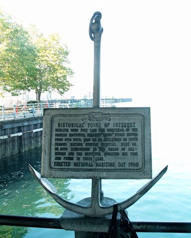 Steamer Idaho Wreckage Marker. Click for full size. Steamer Idaho Wreckage Marker image. Click for full size.