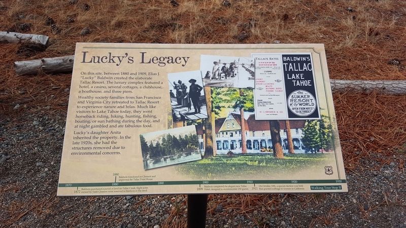 Lucky's Legacy Marker image. Click for full size.