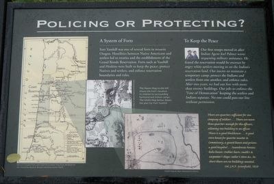 Policing or Protecting? Marker image. Click for full size.