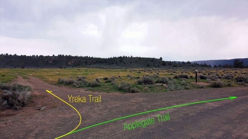 Applegate Trail / Yreka Trail. Click for full size. Applegate Trail / Yreka Trail image. Click for full size.
