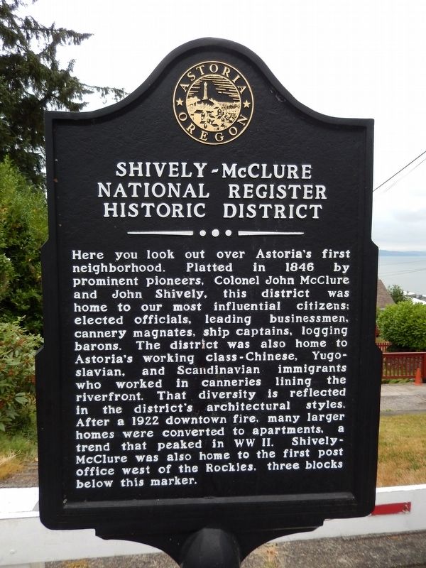 Shively - McClure National Register Historic District Marker image. Click for full size.