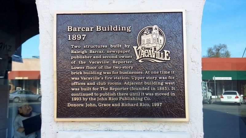 Barcar Building Marker image. Click for full size.