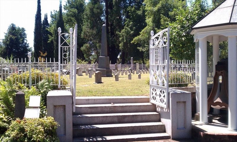 Sacramento's Volunteer Fire Department cemetery plot image. Click for full size.