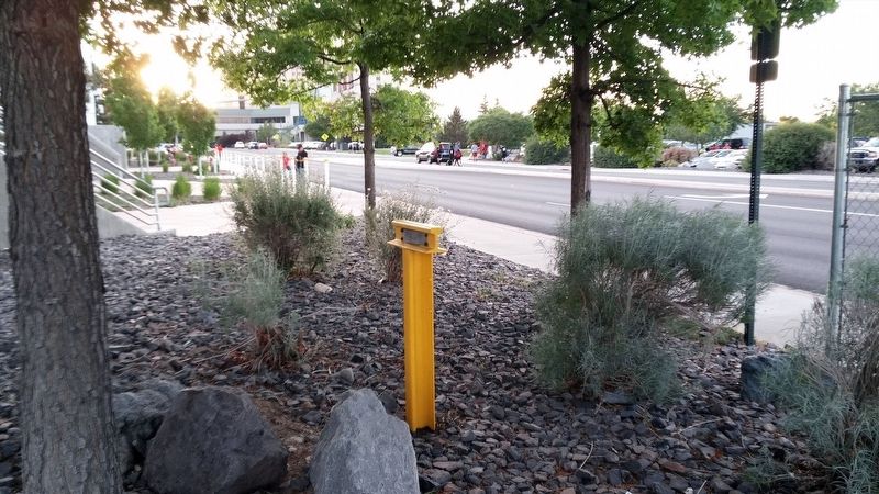 Emigrant Trail--Truckee River Route Marker. Click for full size. Emigrant Trail--Truckee River Route Marker image. Click for full size.