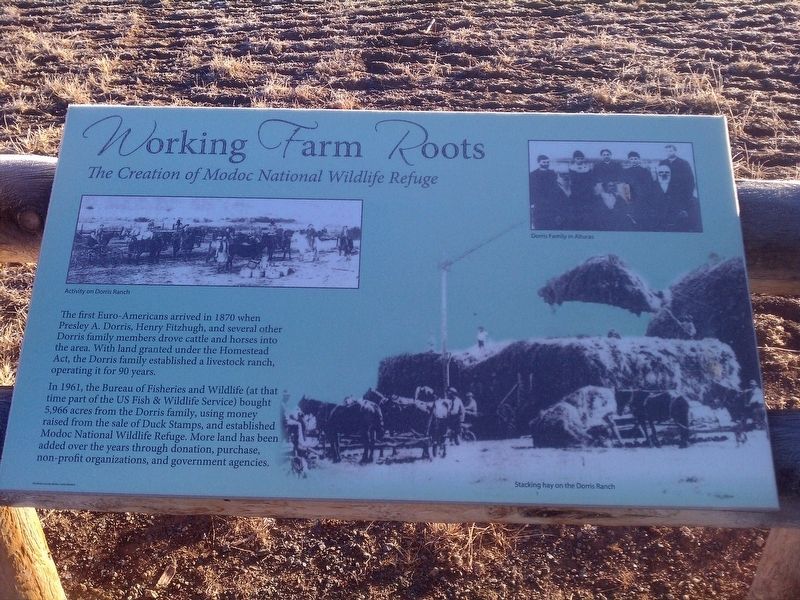 Working Farm Roots Marker image. Click for full size.