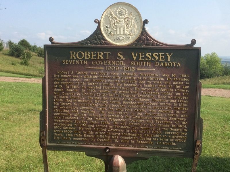 Robert S. Vessey Marker image. Click for full size.