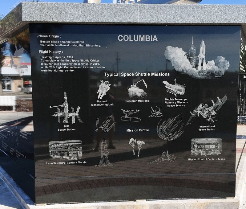 Columbia Marker image. Click for full size.