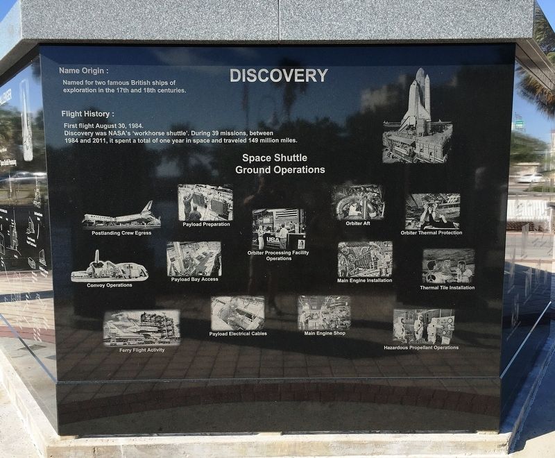Discovery Marker. Click for full size. Discovery Marker image. Click for full size.