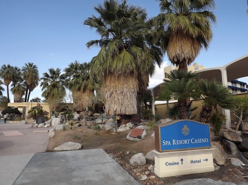The Original Palm Springs Marker. Click for full size. The Original Palm Springs Marker image. Click for full size.