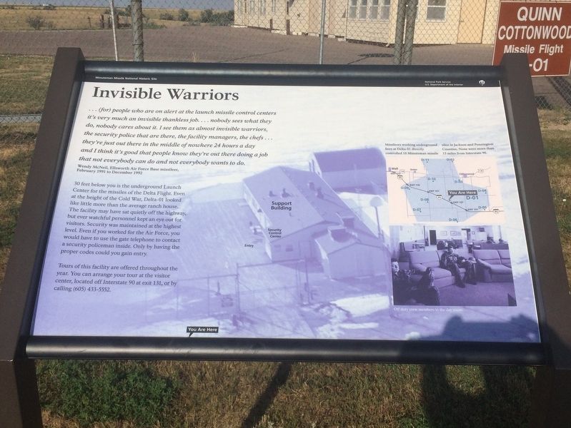 Invisible Warriors Marker image. Click for full size.