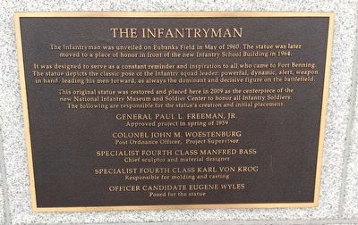 The Infantryman Marker image. Click for full size.
