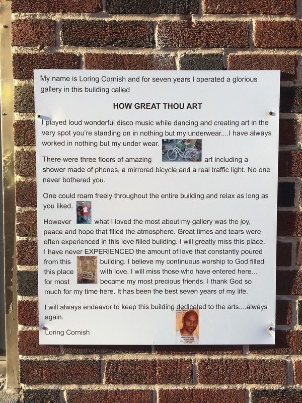 How Great Thou Art Marker image. Click for full size.