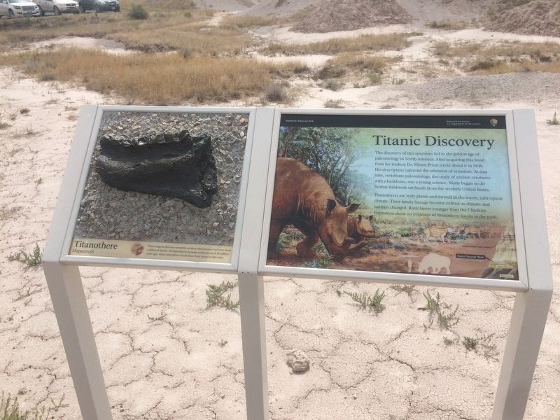 Titanic Discovery Marker image. Click for full size.