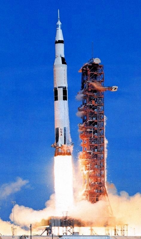 Apollo Saturn V Launch. Click for full size. Apollo Saturn V Launch image. Click for full size.