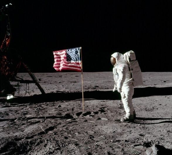 On The Moon. Click for full size. On The Moon image. Click for full size.