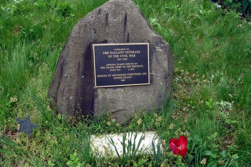 Dedicated to the Gallant Veterans of the Civil War Marker. Click for full size. Dedicated to the Gallant Veterans of the Civil War Marker image. Click for full size.