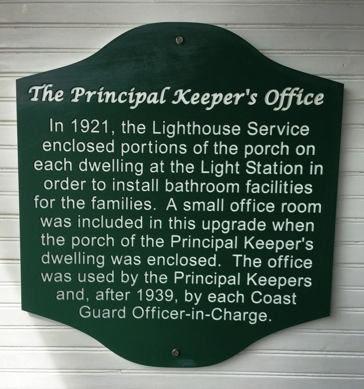 Principal Keepers Office Marker image. Click for full size.