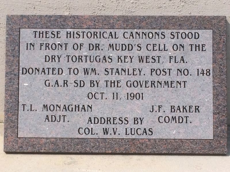 Hermosa, South Dakota G.A.R. Cannons Marker. Click for full size. Hermosa, South Dakota G.A.R. Cannons Marker image. Click for full size.