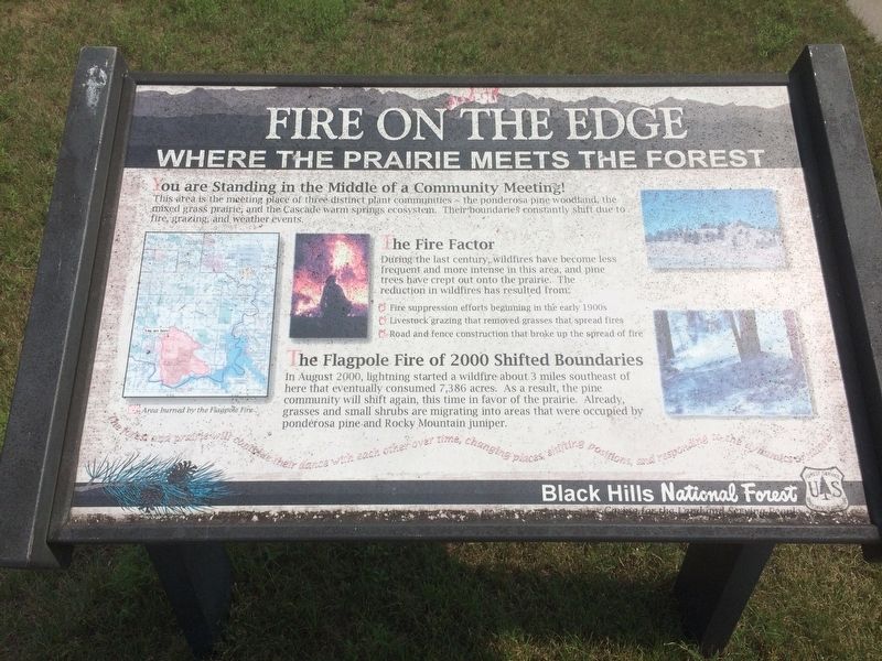 Fire on the Edge Marker image. Click for full size.