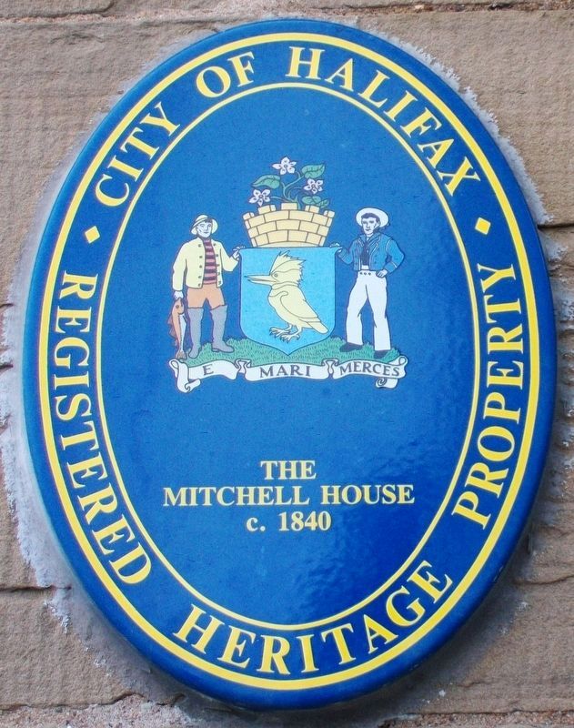 The Mitchell House Heritage Property Marker image. Click for full size.