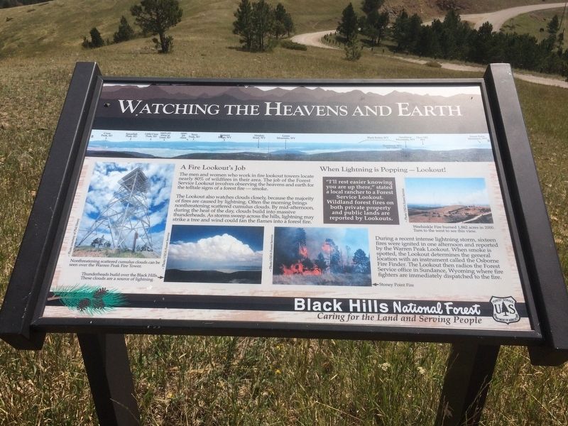 Watching the Heavens and Earth Marker. Click for full size. Watching the Heavens and Earth Marker image. Click for full size.