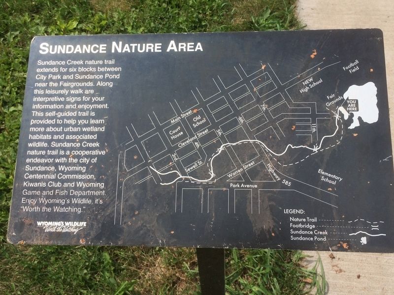 Sundance Nature Area Marker image. Click for full size.