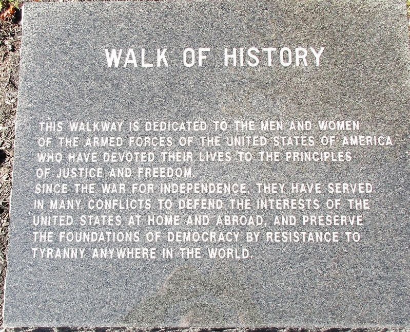 Beavercreek Veterans Memorial #1 Marker image. Click for full size.