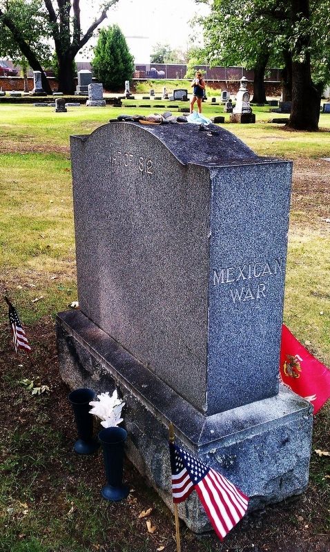 Ashland Cemetery War Memorial Marker. Click for full size. Ashland Cemetery War Memorial Marker image. Click for full size.