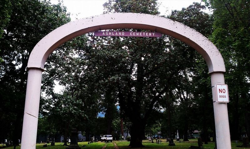 Ashland Cemetery. Click for full size. Ashland Cemetery image. Click for full size.