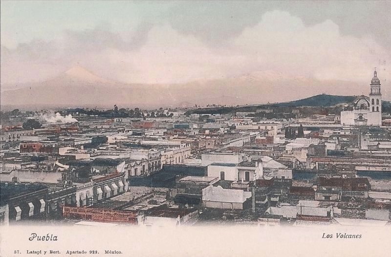 Puebla, Los Volcanes <i>(The Volcanos)</i> image. Click for full size.