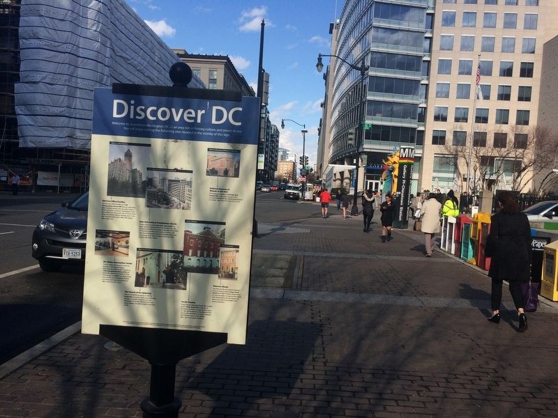 Discover DC / Gallery Place Marker image. Click for full size.