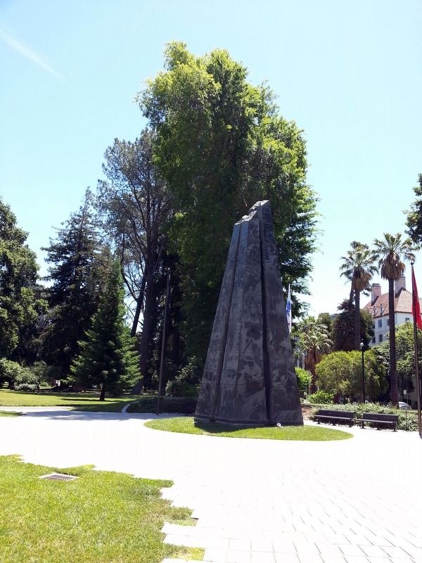 California Veterans Memorial. Click for full size. California Veterans Memorial image. Click for full size.