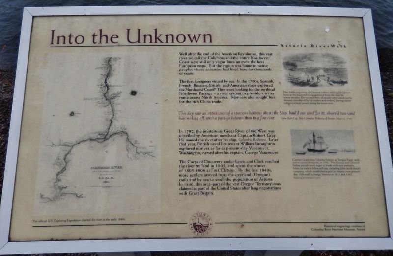 Into the Unknown Marker image. Click for full size.