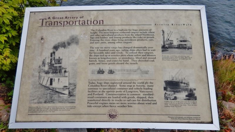 A Great Artery of Transportation Marker image. Click for full size.