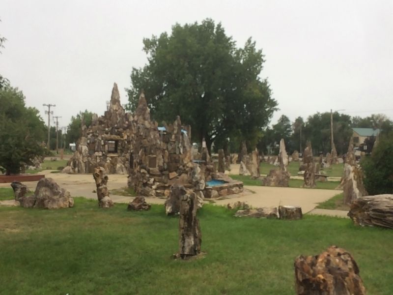 Petrified Wood Park image. Click for full size.