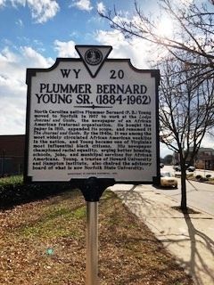 Plummer Bernard Young Sr. (1884-1962) Marker image. Click for full size.